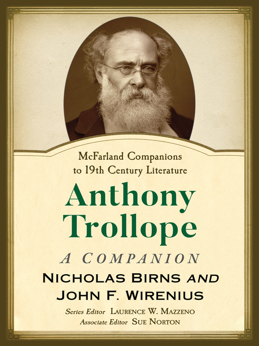 Title details for Anthony Trollope by Nicholas Birns - Available